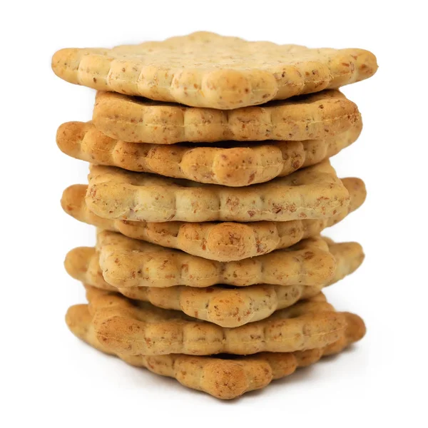 Sweet Tower Made Delicious Biscuits — Stock Photo, Image