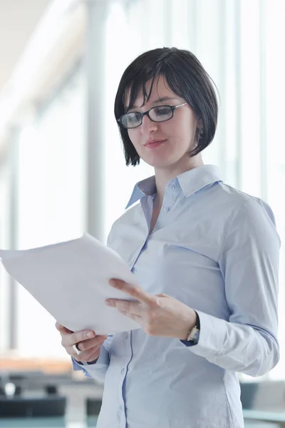 One Happy Young Business Woman Working Laptop Computer Group Team Royalty Free Stock Images