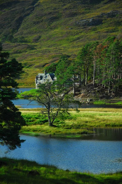 Scotland Glen Affric Lodge Affric — 图库照片