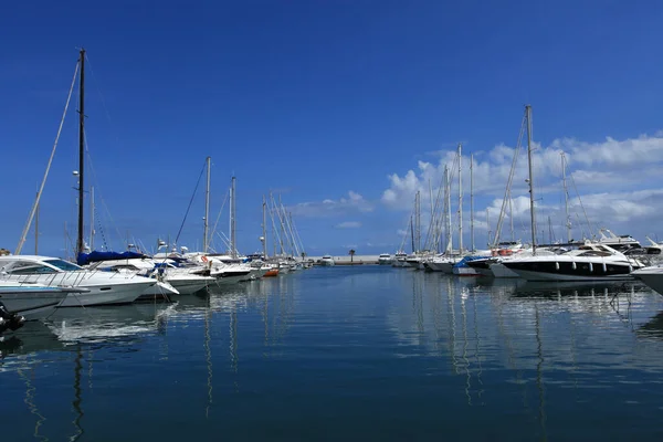 Malerischer Blick Auf Den Schönen Hafen — Stockfoto