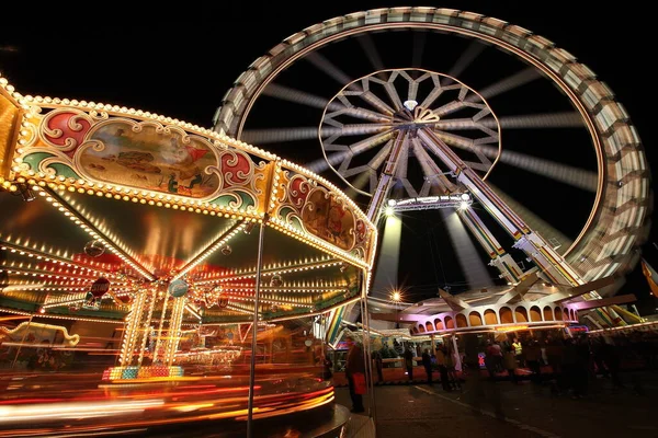 Amusement Park Ferris Wheel — Stock Photo, Image