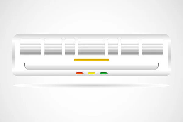 Illustration Air Conditioner White Background — ストック写真