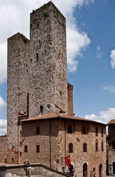 Paesaggio Toscano Nel Centro Italia — Foto Stock