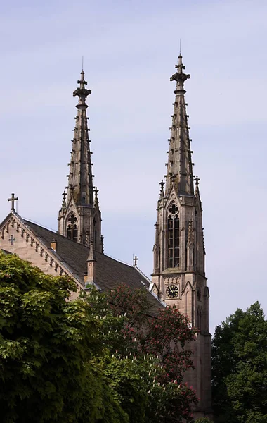 Church Baden Baden — Stockfoto