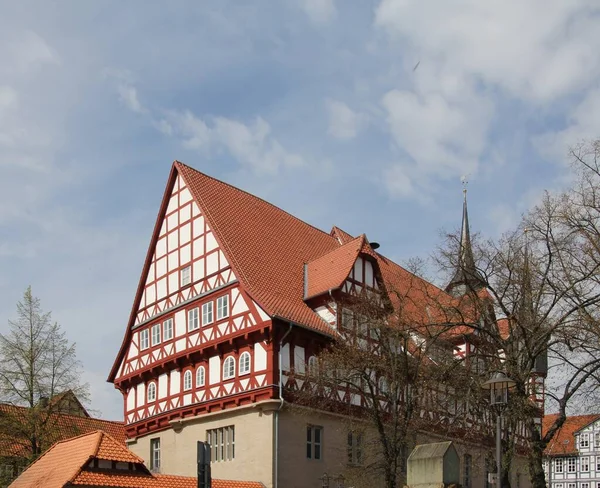 Eichsfeld的Duderstadt的老市政厅 — 图库照片