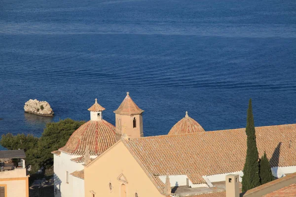 Vista Panorâmica Das Vistas Ibiza — Fotografia de Stock