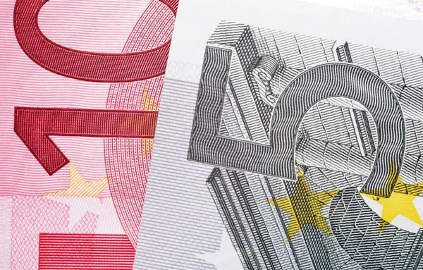 Banconote Euro Contante Euro — Foto Stock