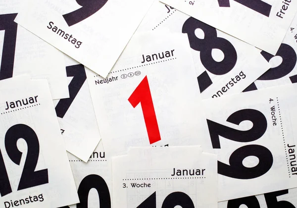 Νέο Έτος Ιανουαρίου — Φωτογραφία Αρχείου