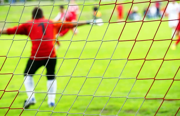 Futebol Goleiro Futebol Goleiro — Fotografia de Stock