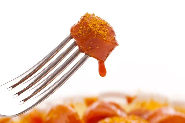 Oberlnder Wurst Currywurst — Stock Photo, Image