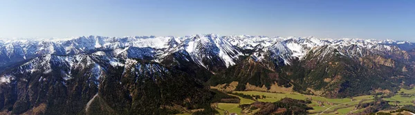 Hory Panoramatický Výhled Alpské Panorama — Stock fotografie