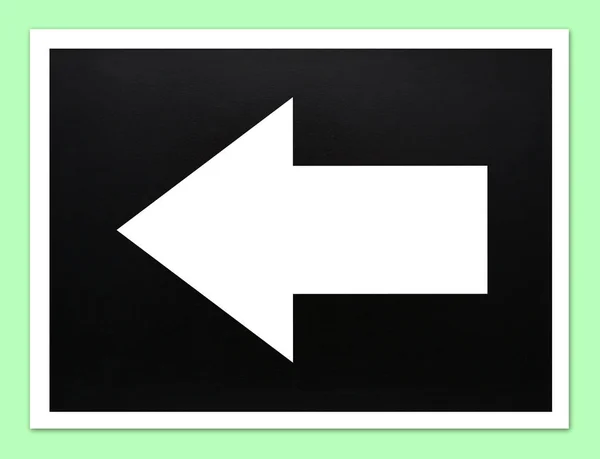 Turn Left Sign Left Turn — Stock Photo, Image