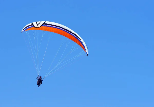 Paragliding Recreational Competitive Adventure Sport — Stock Photo, Image