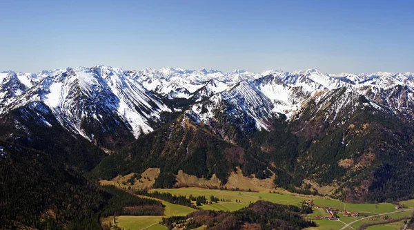 Alpenpanorama Bergblick — Stockfoto