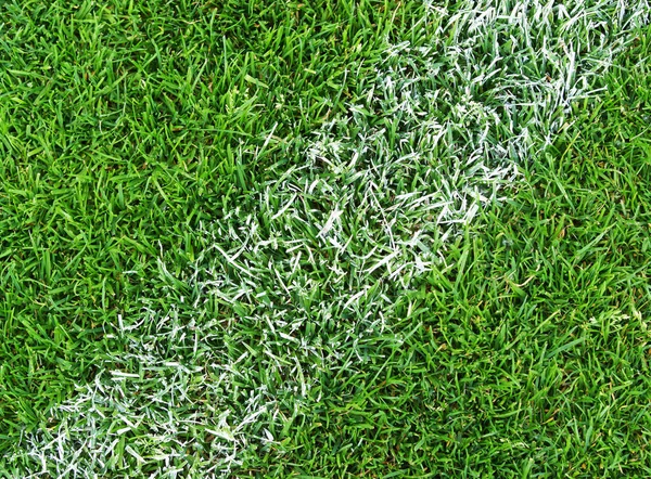 Futebol Relvado Fechar Futebol Grama Close — Fotografia de Stock