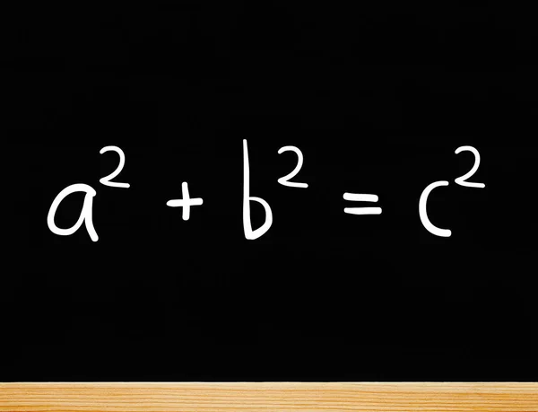 Rumus Pythagoras Matematika Matematika — Stok Foto