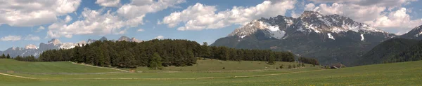 Vista Panorâmica Majestosa Paisagem Dolomitas Itália — Fotografia de Stock