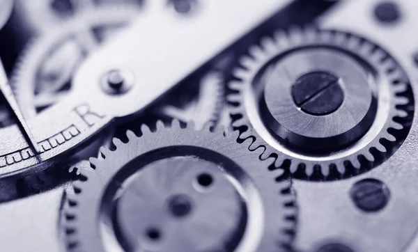 Clockwork Close Watch Mechanism Stock Image