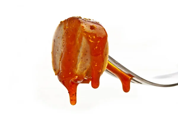 Oberinder Wurst Jako Currywurst — Stock fotografie