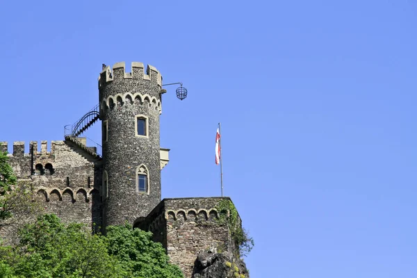 Burg Rheinstein Rhein — Foto de Stock