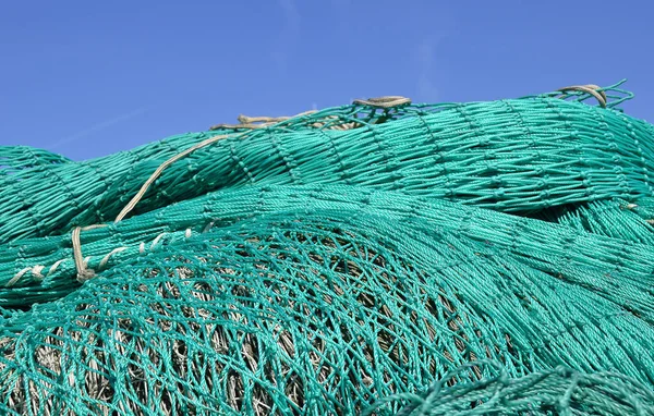 Δίχτυα Θαλάσσιας Αλιείας Εξοπλισμός Αλιείας — Φωτογραφία Αρχείου