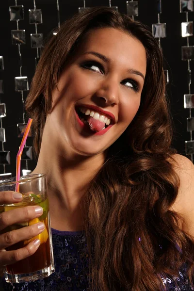 Portrait Attractive Woman Posing — Stock Photo, Image