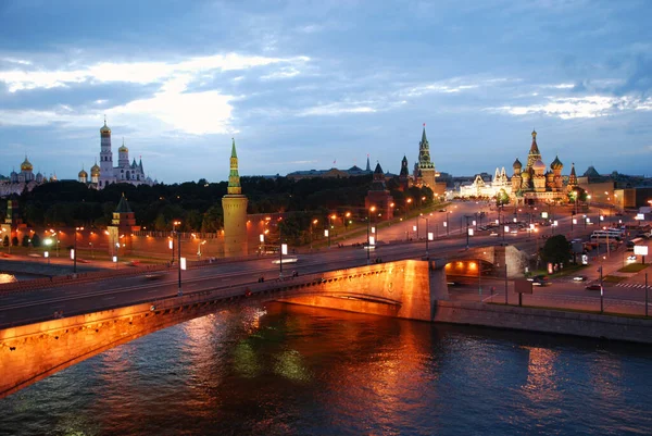 Blick Über Die Newa Abendlicht Auf Den Roten Platz Vom — Stockfoto