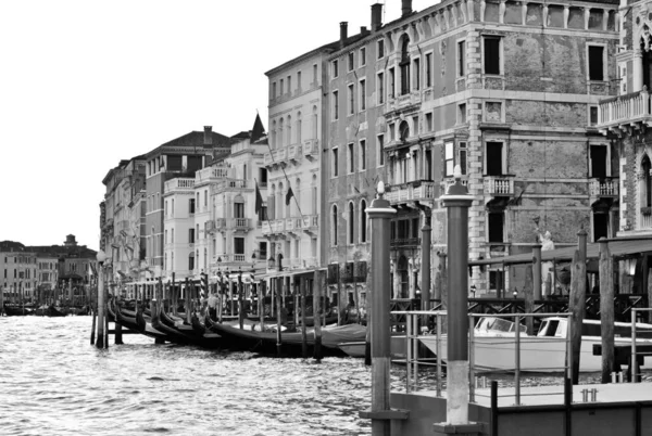 Κανάλι Canalgrande Στη Βενετία Βενετία Ιταλία — Φωτογραφία Αρχείου
