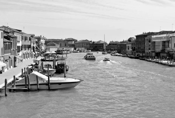 Stad Murano Bij Venetië Venezia Italië — Stockfoto