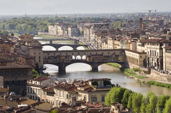 Florencia Vista Desde Plaza Michelangelo — Foto de Stock