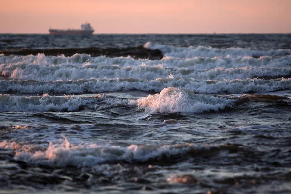 Nadmorskim Kurorcie Morza Północnego — Zdjęcie stockowe