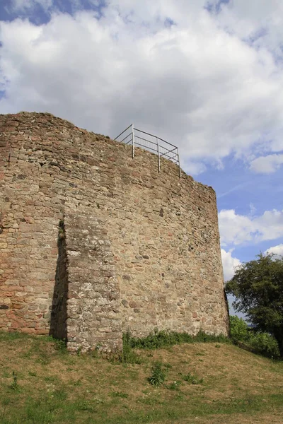 Vista Panorâmica Majestosa Arquitetura Medieval — Fotografia de Stock