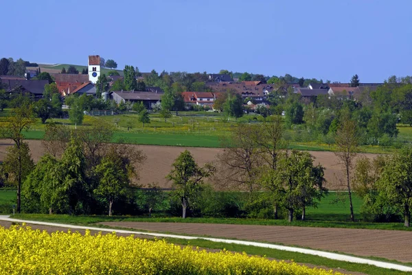 Naturskön Över Kyrka Och Arkitektur Detaljer — Stockfoto