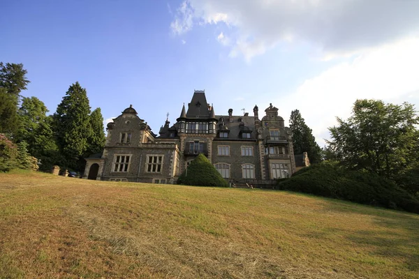 Vue Panoramique Sur Architecture Majestueuse Château Médiéval — Photo