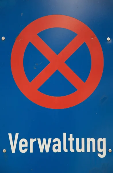 Close View Traffic Sign — Stock Photo, Image