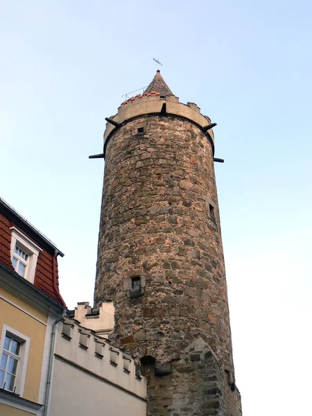 Bautzen的少女塔 — 图库照片