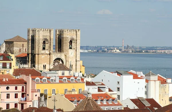 Vista Panorâmica Majestosa Arquitetura Catedral — Fotografia de Stock