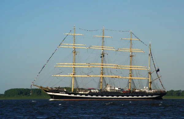 Segelfartyg Havet — Stockfoto