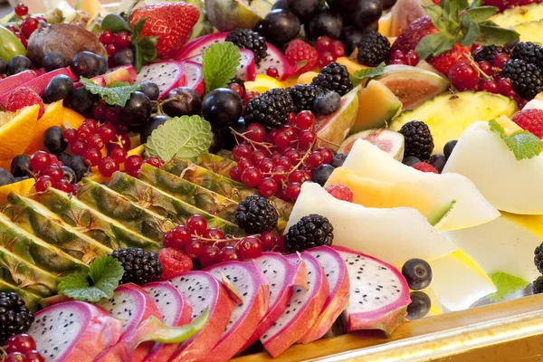 Fruit Salad Fresh Fruits — Stock Photo, Image