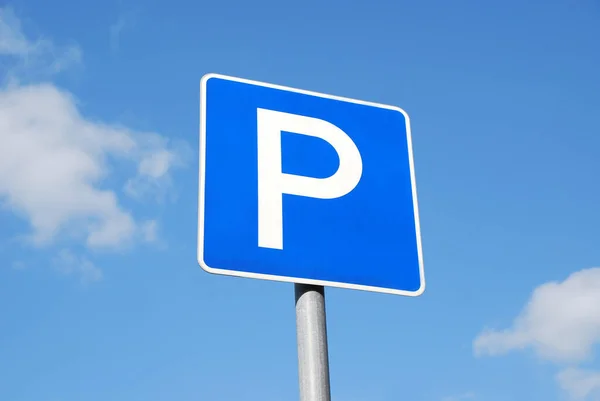 Parking Spot Road Sign Stock Picture