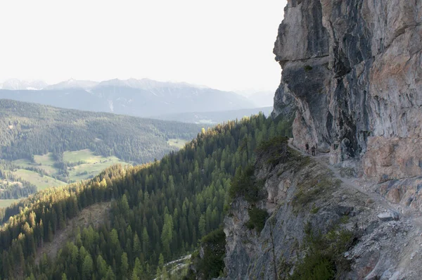 Vista Panorâmica Majestosa Paisagem Dolomitas Itália — Fotografia de Stock