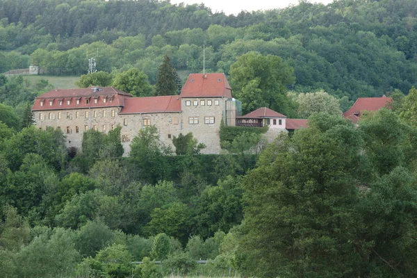 Malowniczy Widok Majestatyczną Średniowieczną Architekturę — Zdjęcie stockowe