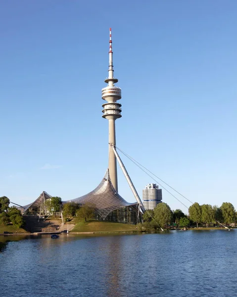Tower Olympic Park Munich — Stock Photo, Image