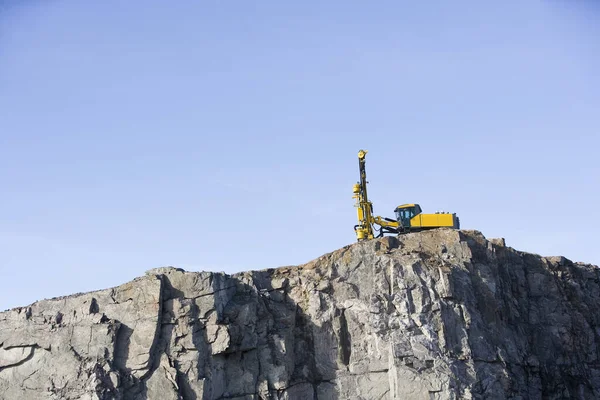 Crane Mountain Blue Sky — Stock Photo, Image