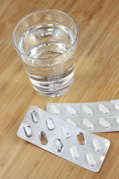 Tabletten Pillen Voor Gezondheidszorg — Stockfoto