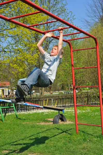 Färgad Lekplats För Barn — Stockfoto