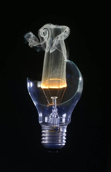 Лампочка Электрическое Освещение — стоковое фото