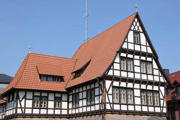 Tudor Stílusú Ház Város Heiligenstadt — Stock Fotó