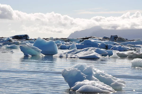 Gelo Islândia Iceberg Ártico — Fotografia de Stock