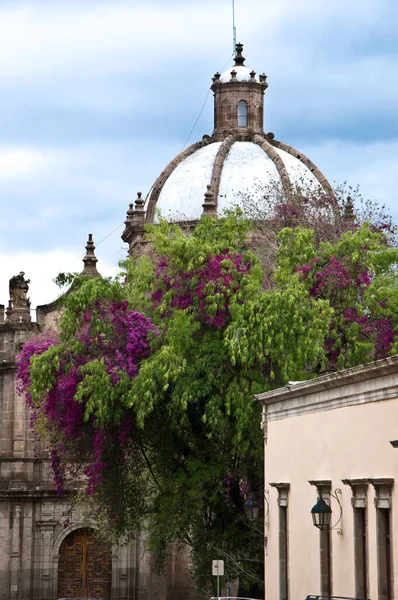 Iglesia Histórica Ciudad Morelia México — Foto de Stock